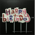 Big Mill 100% Paraffin Custom Made Black Birthday Candle Happy Birthday Wish Spell